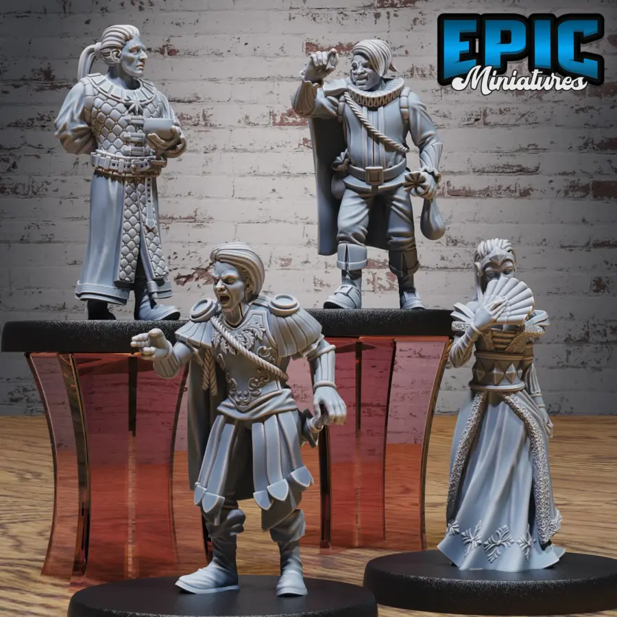 Noble Lady / Noble Lord / Noble General / Noble Banker Set