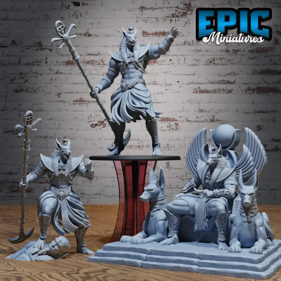 Anubis God Avatar Set