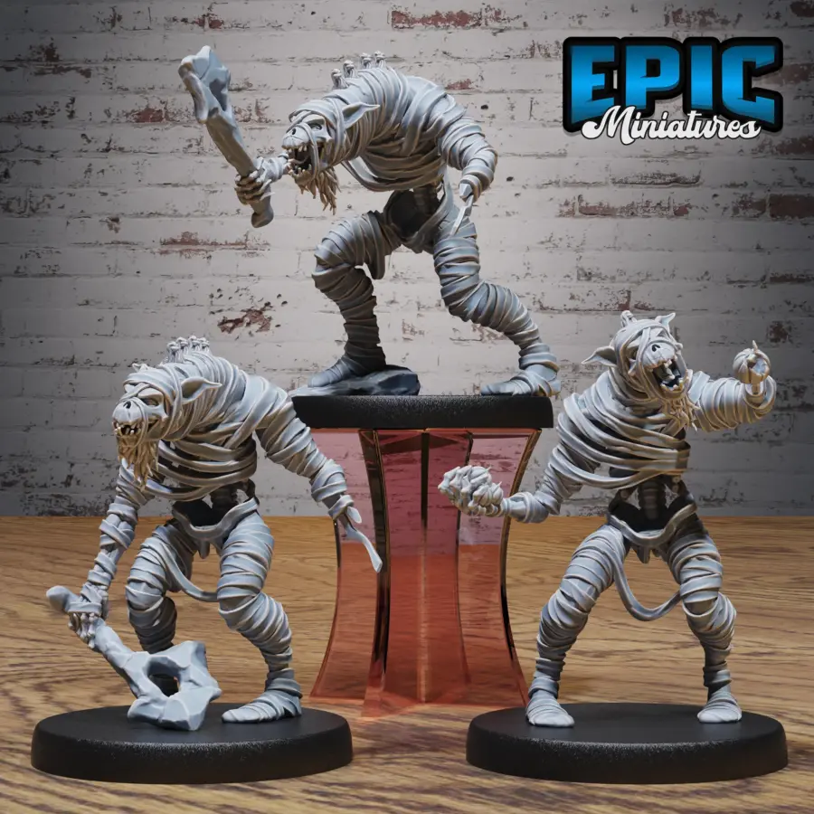 Gnoll Mummy Set