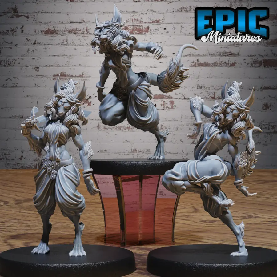 Lynx Folk Dancer Set