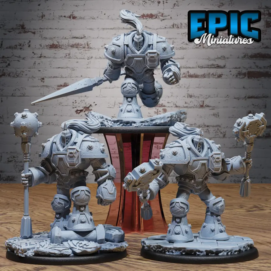 Queens Knight Construct Set