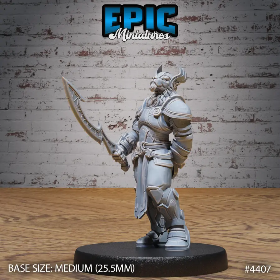 Beast Folk Paladin Scimitar (Medium)