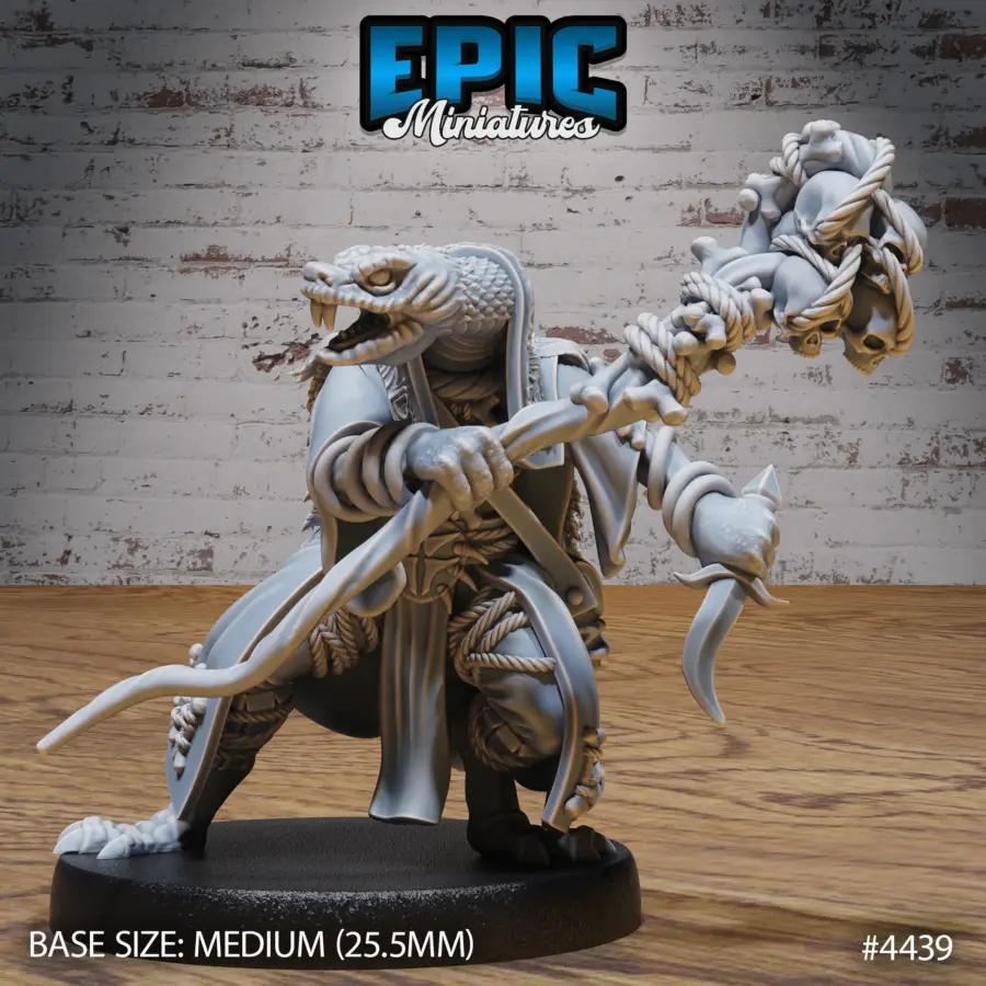 Serpent Folk Shaman (Medium)