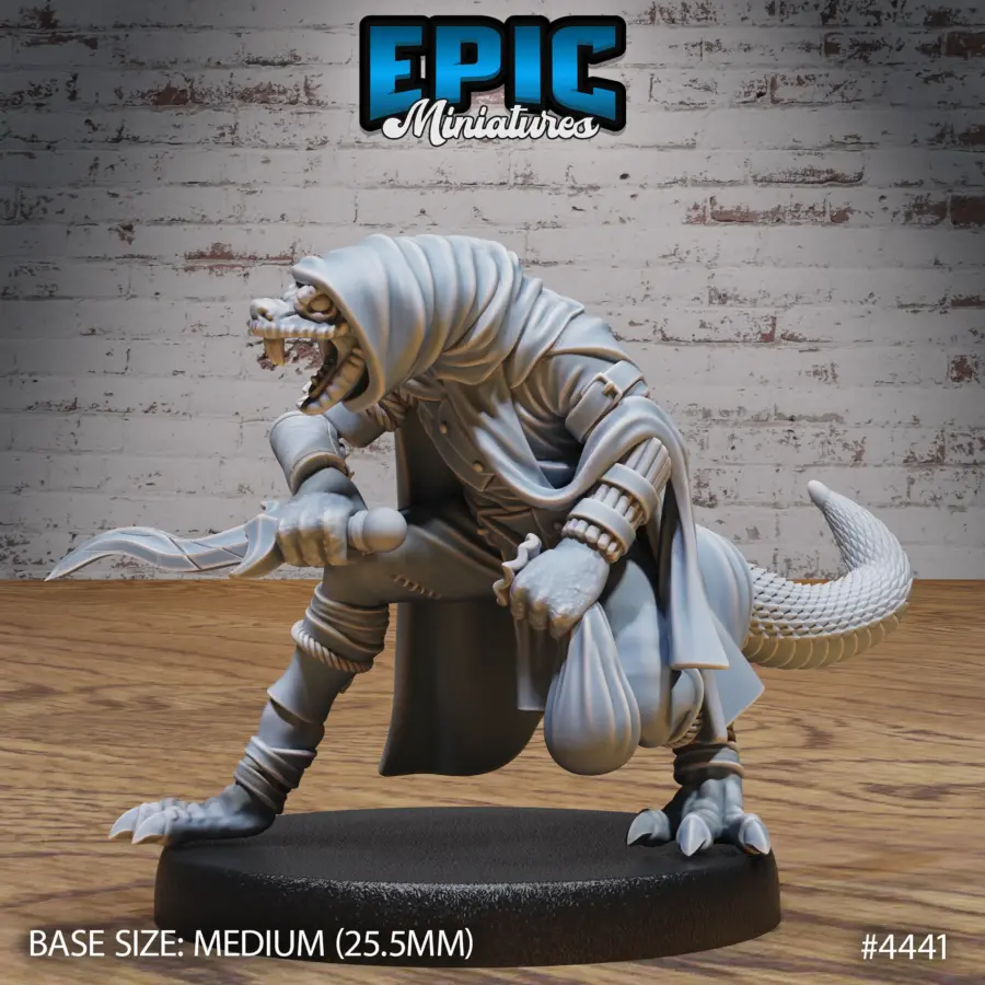 Serpent Folk Rogue (Medium)