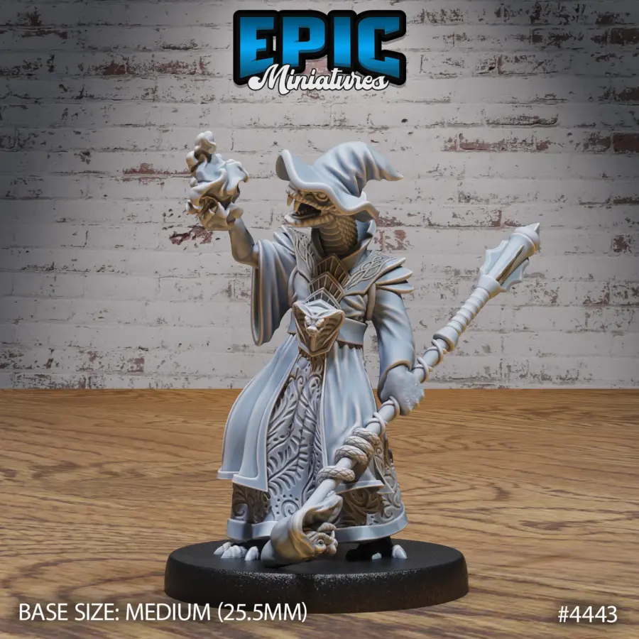 Serpent Folk Wizard (Medium)