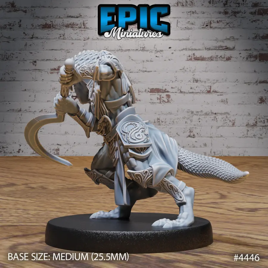 Serpent Folk Warrior (Medium) - Image 2