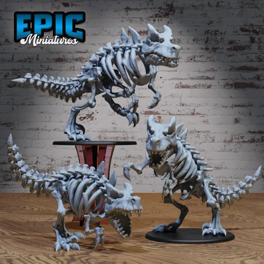 Skeleton T-Rex Set