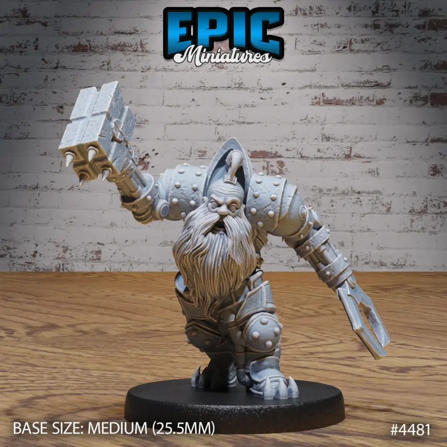 Dark Dwarf Hammer (Medium)