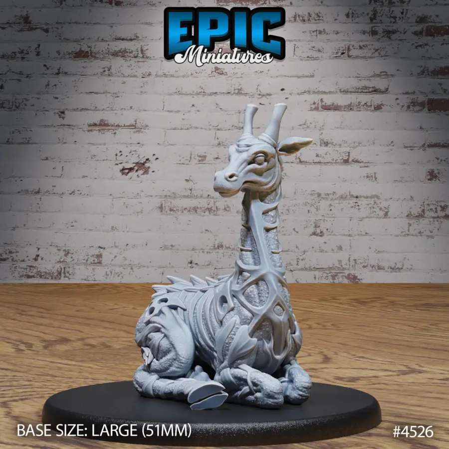 Giraffe Exo Skeleton Lay (Large)