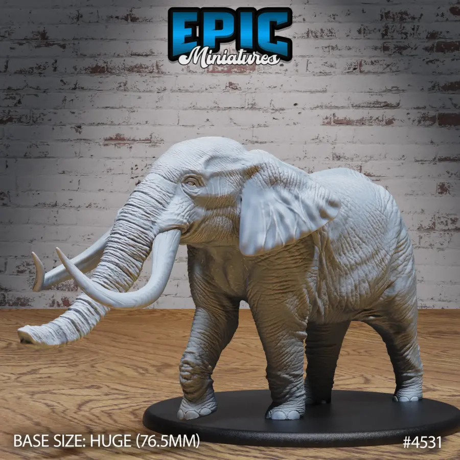 Safari Elephant (Huge)