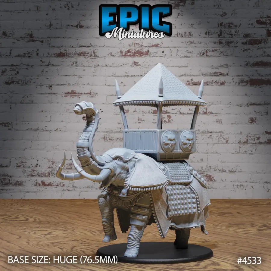 Safari Elephant War Mount (Huge)