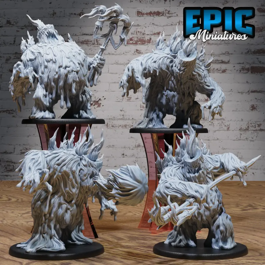 Candle Wax Golem Set