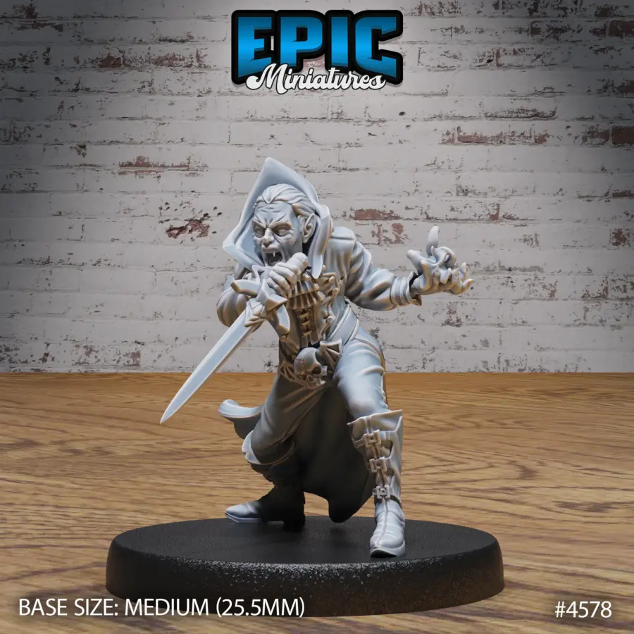 Vampire Army Red Mage (Medium)