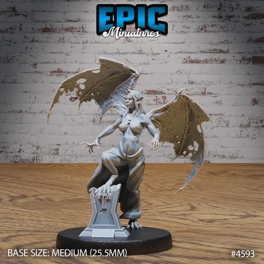 Vampire Lady Tombstone (Medium)