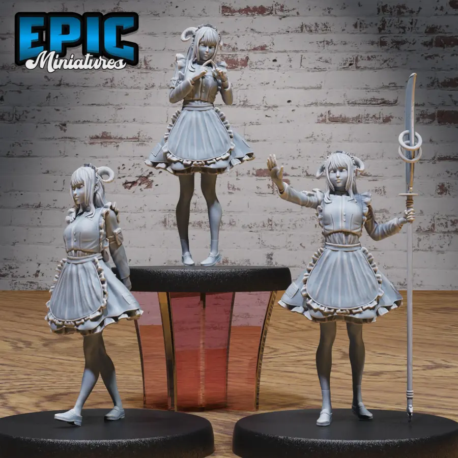 Tiefling Maid Set