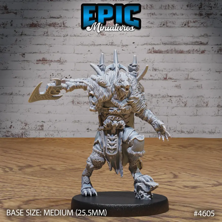 Werewolf Beast King Attacking (Medium)