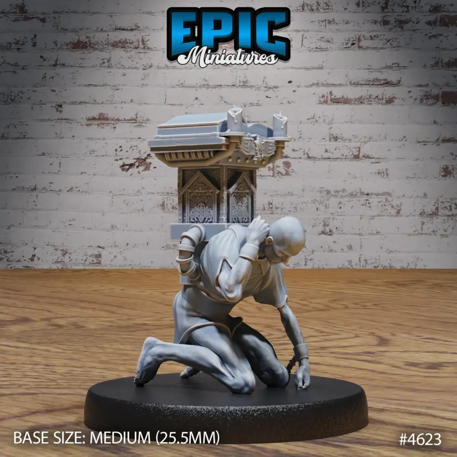 Fallen Bishop Pray (Medium)