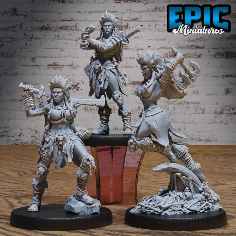 Orc Lady Adventurer Set