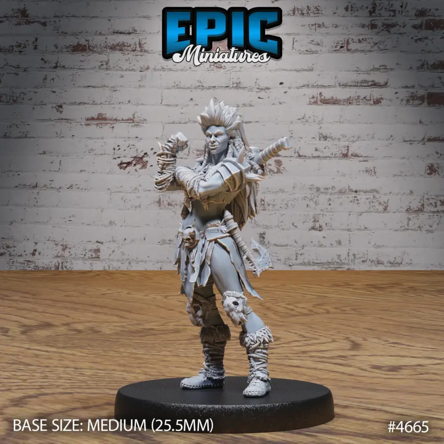 Orc Lady Adventurer Provoke (Medium)