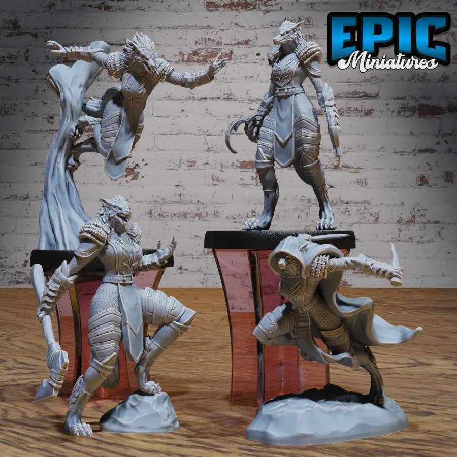 Werewolf Armored Female Set