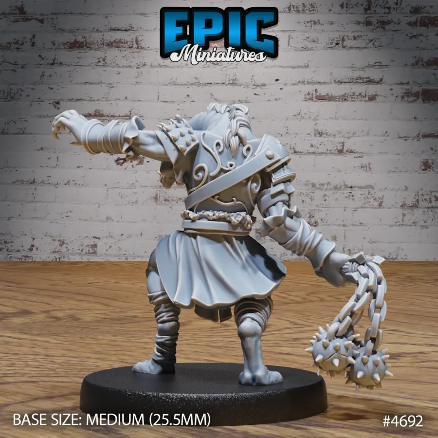 Gnoll Tribe Triple Mace (Medium) - Image 2