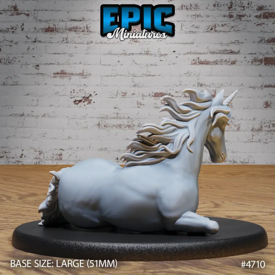 Unicorn Classic (Large) - 2 Variations / Unicorn Classic Resting (Large) - 2 Variations / Unicorn Classic Mount Set - Image 7