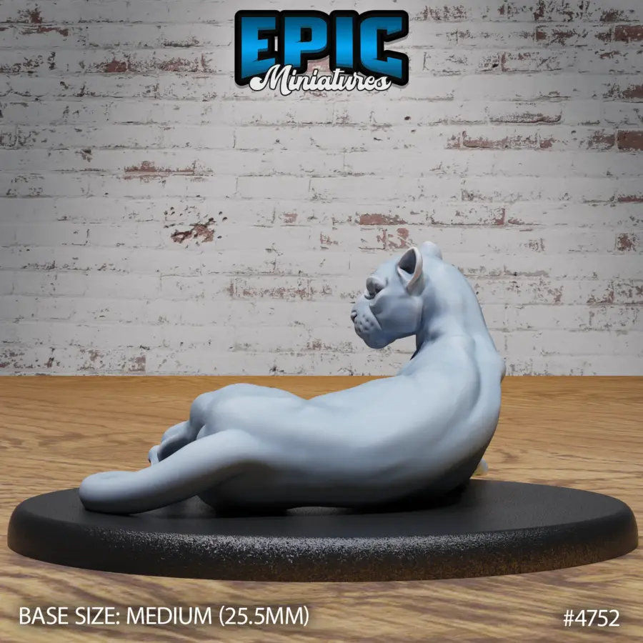 Black Panther Resting (Medium) - Image 2