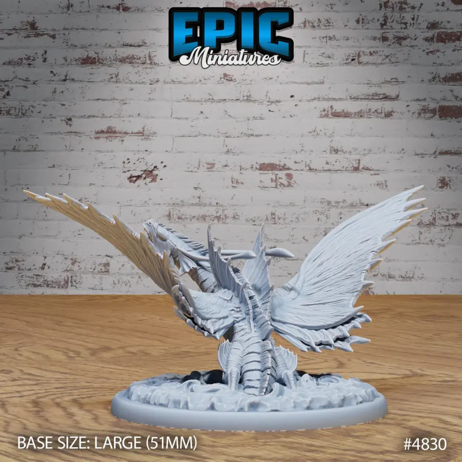 Ocean Wyvern Flying (Large) - Image 2