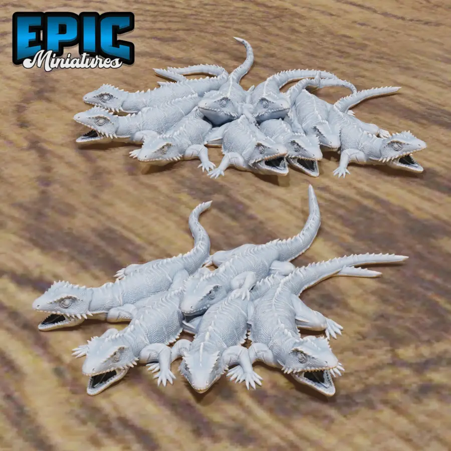 Lizard Swarm Small / Lizard Swarm Big Set