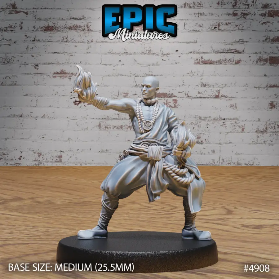 Shaolin Monk Magic (Medium)
