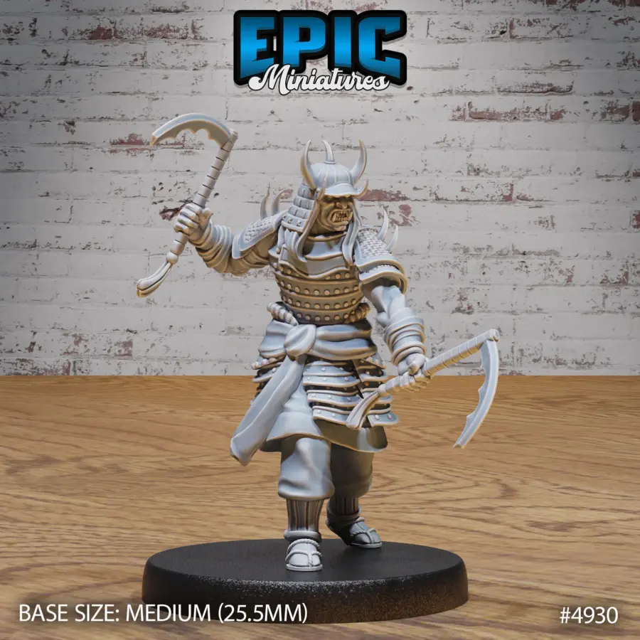Oni Samurai Attack (Medium)