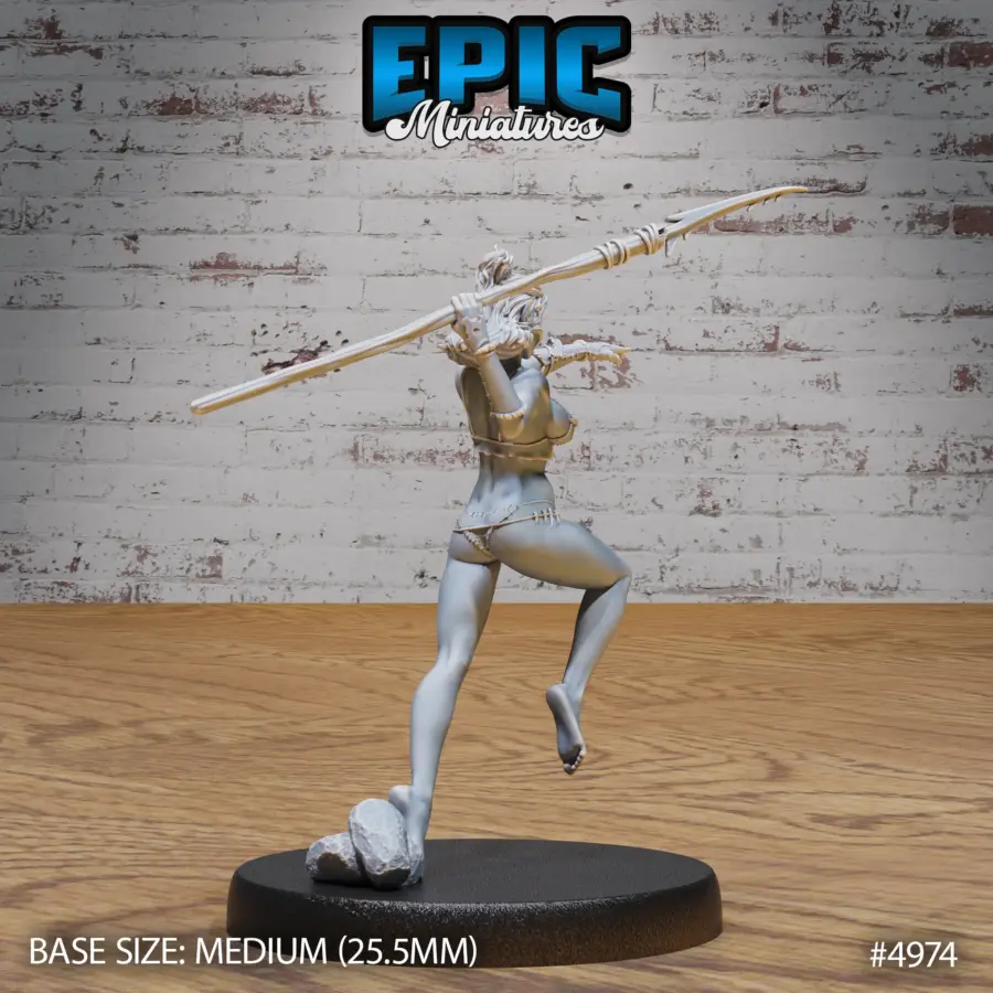 Orc Fisher Female Attack (Medium) - Image 2