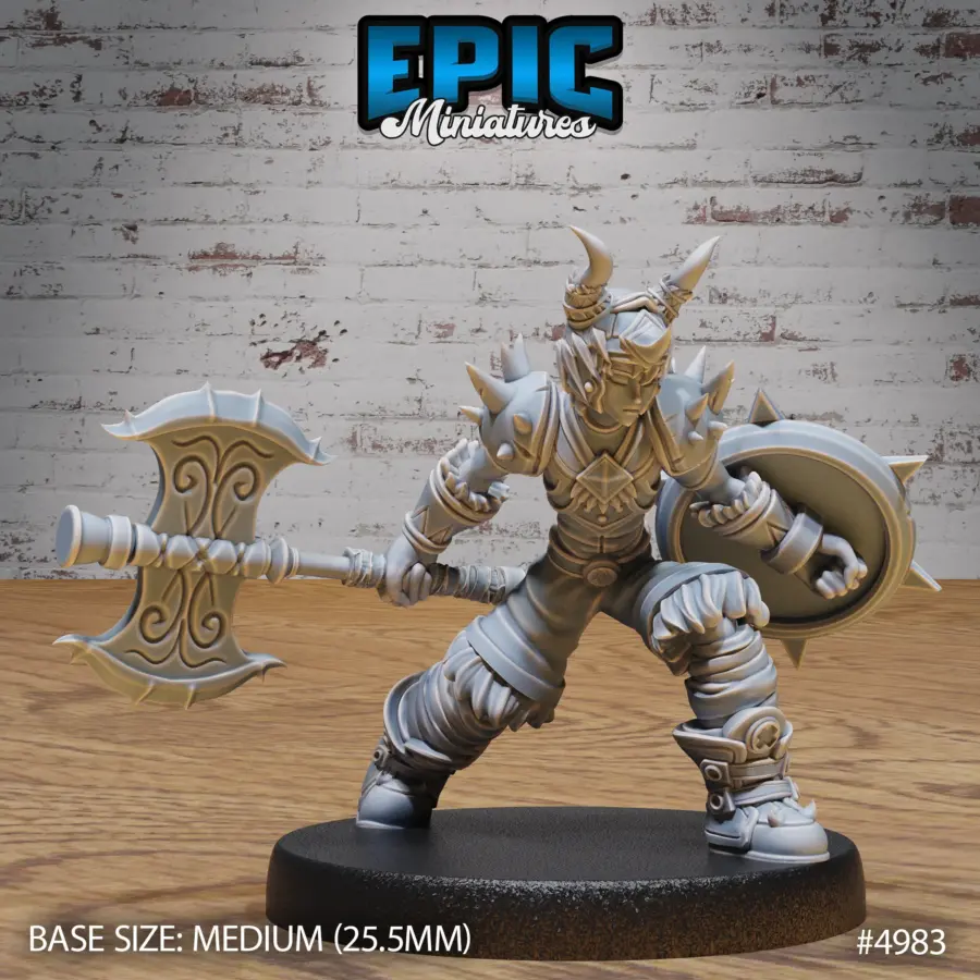 Young Barbarian Rage (Medium)