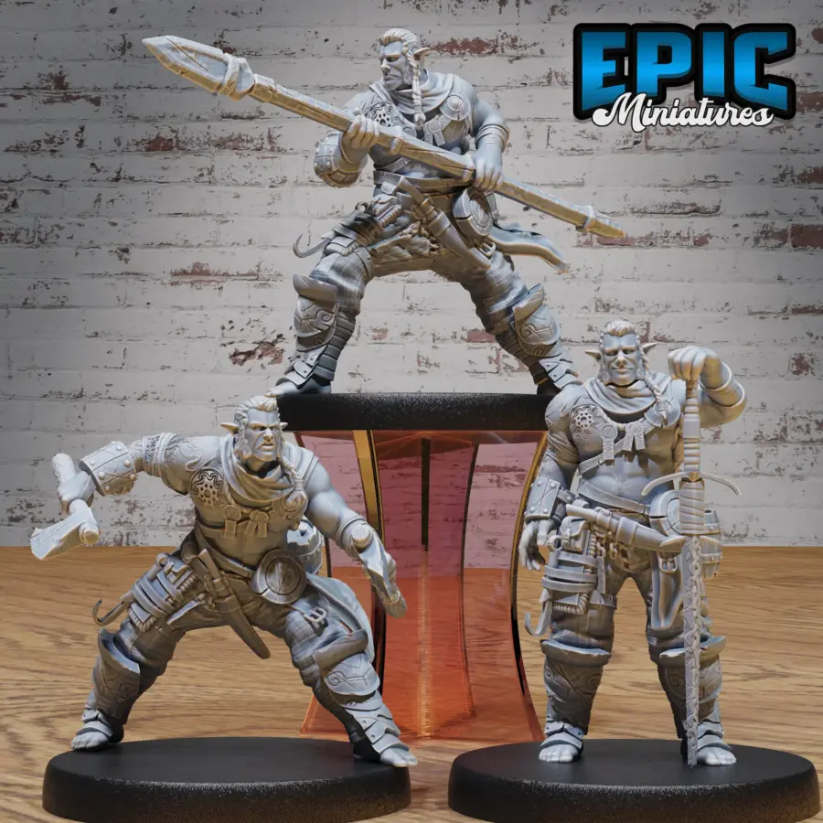 Half Orc Adventurer Set
