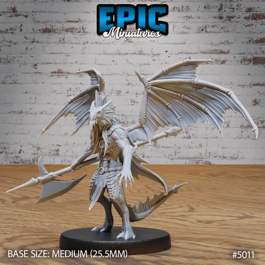 Draconic Demon Silver (Medium)