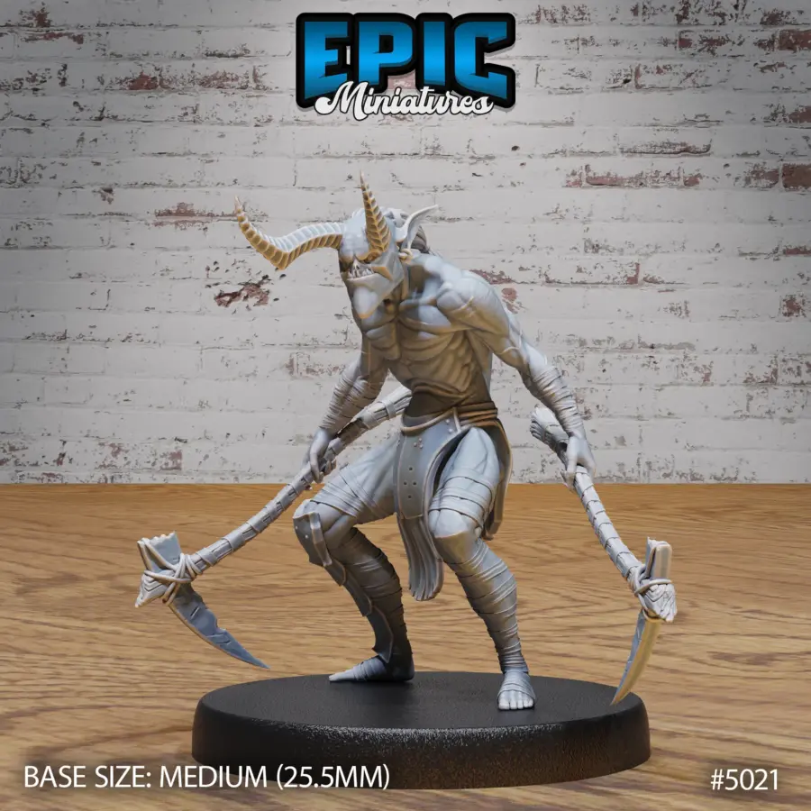 Lower Devil Warrior Axe (Medium)