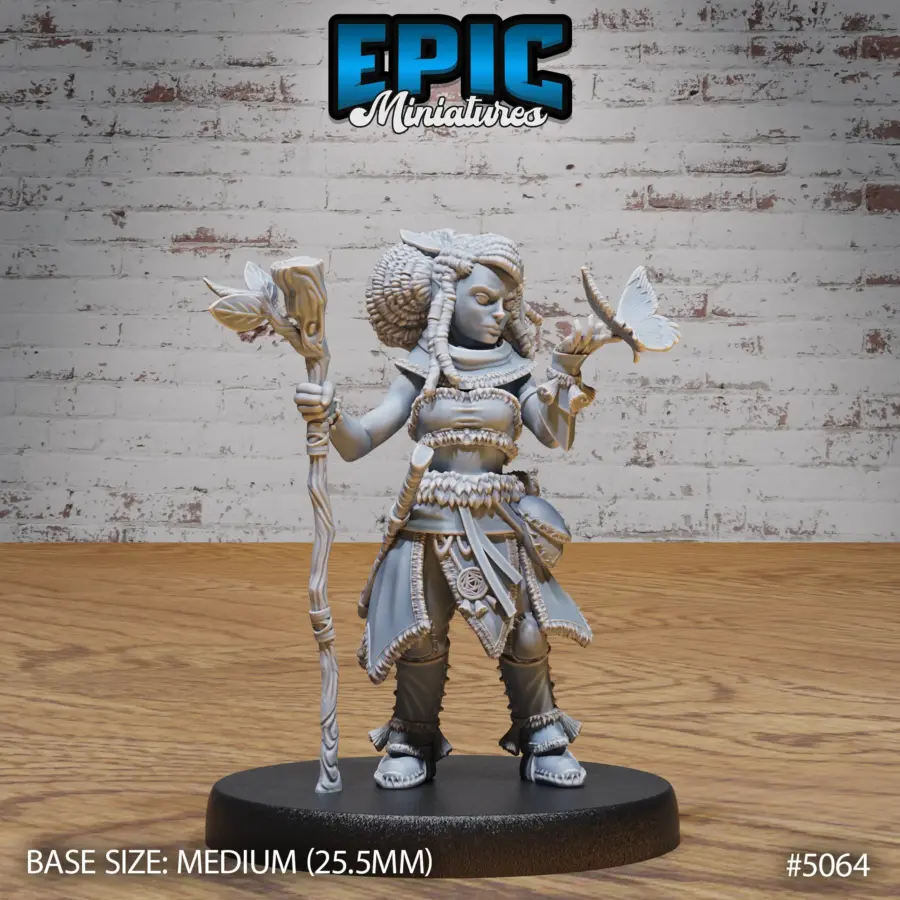 Halfling Druid Female (Medium)