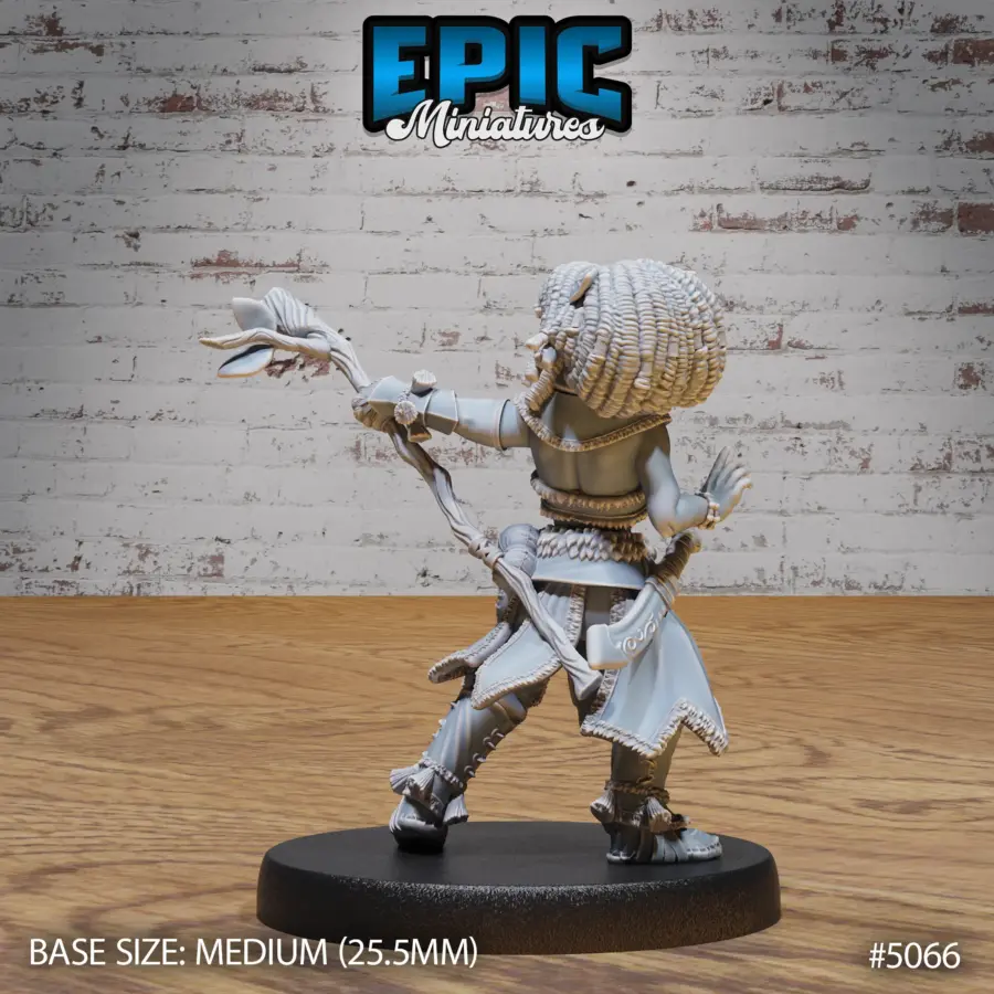 Halfling Druid Female Spellcast (Medium) - Image 2