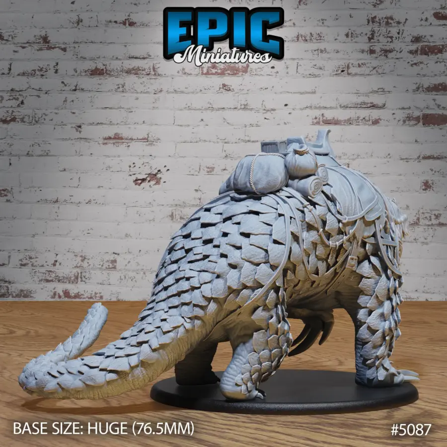 Giant Armadillo Mount / Giant Armadillo Wild / Giant Armadillo Angry Set - Image 3