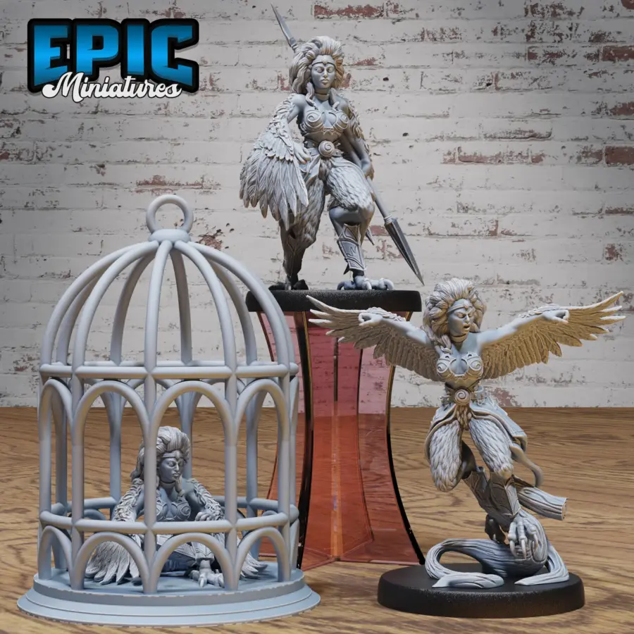 Captured Harpy Set