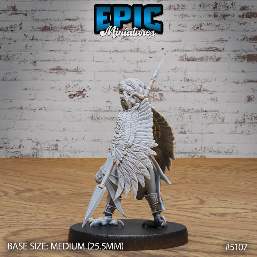 Captured Harpy Walking (Medium) - Image 2