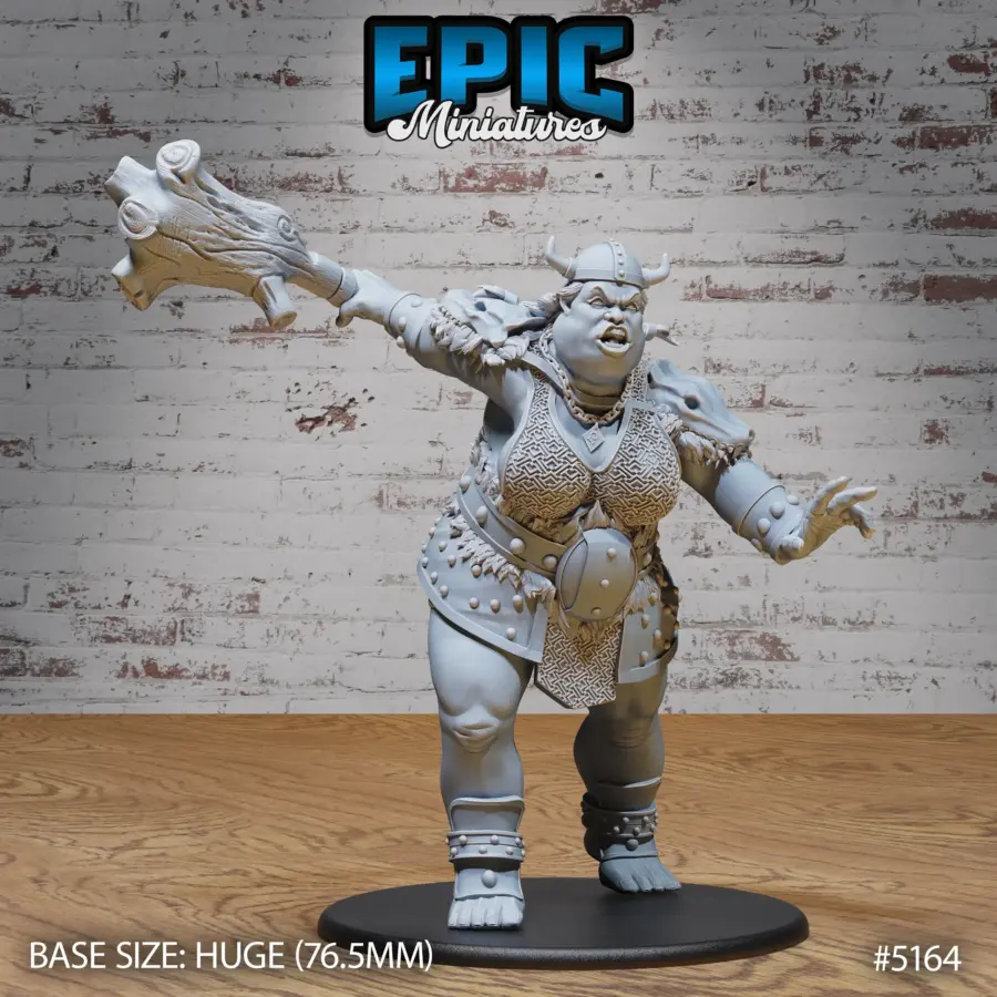 Hill Giantess Attack (Huge)