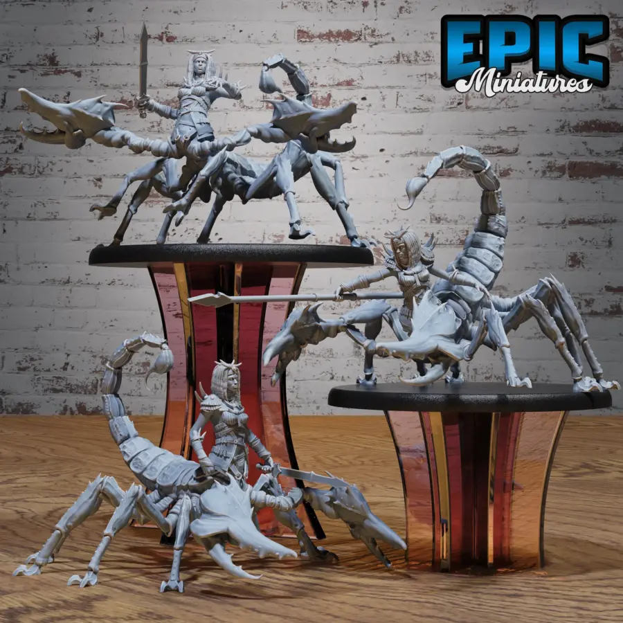 Scorpion Centaur Lady Set