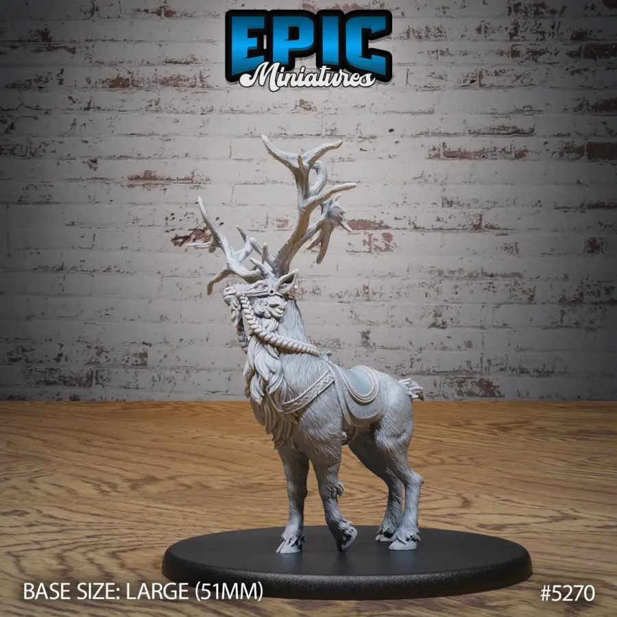 Deer King - 2 variations / Deer King Attack / Deer King Running Set - Image 2