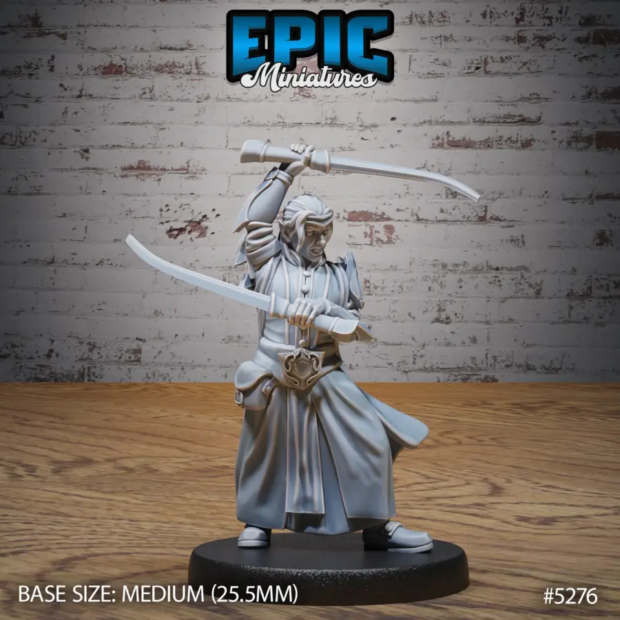 Elf Army Swordsman (Medium)