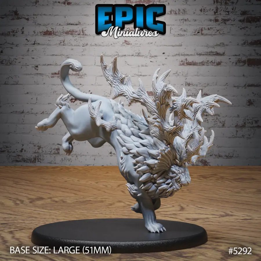Horned Forest Beast Jump (Large)