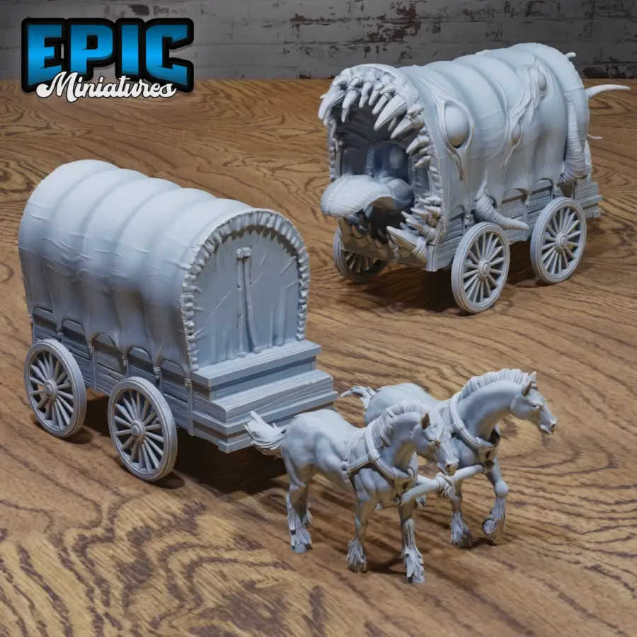 Mimic Horse Wagon (Large)