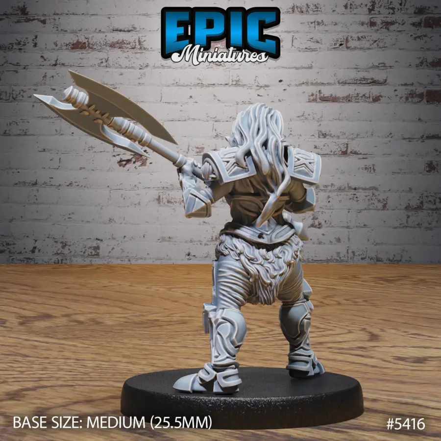 Dwarf Female Bandit Rage (Medium) - Image 2