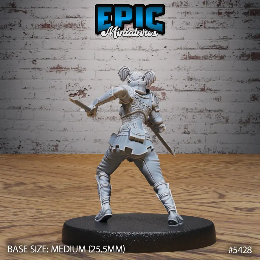 Raider Female Attack (Medium) - Image 2