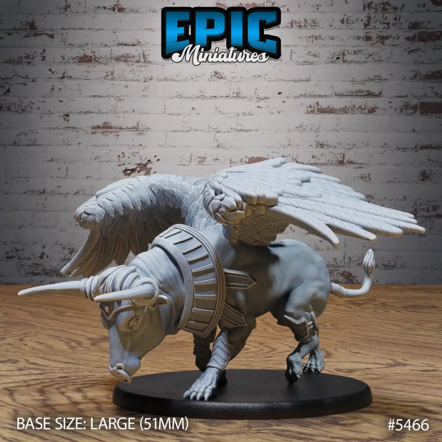 Winged Red Bull Beast Set - Image 6